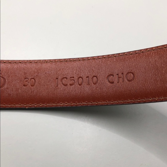 Alexander Kalifano Sterling Silver Belt Grain Leather sz 30  UNISEX Southwestern main image 8